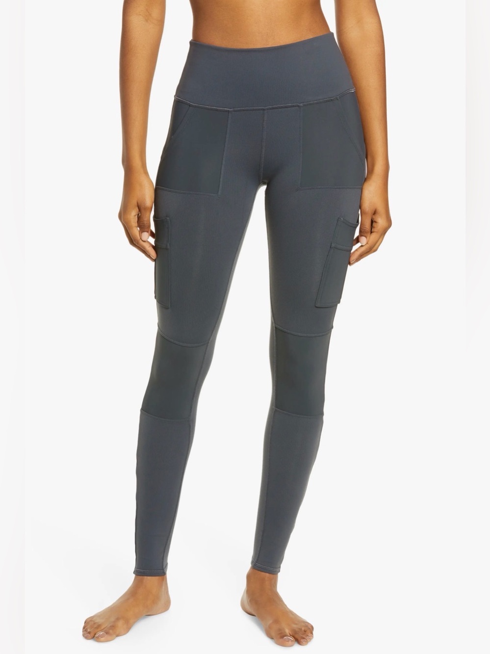 $134 ALO YOGA gray LEGGINGS SIZE XS